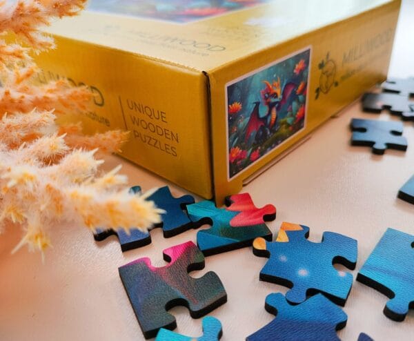 Wooden puzzle - Secret stories - Dragon - 150 el. - Image 6