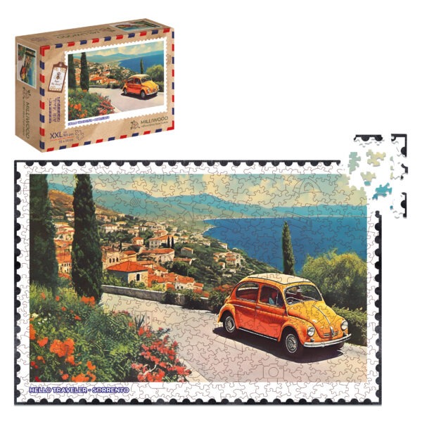 Wooden Puzzle - Hello Traveler - Sorrento - 500 el. - Image 3