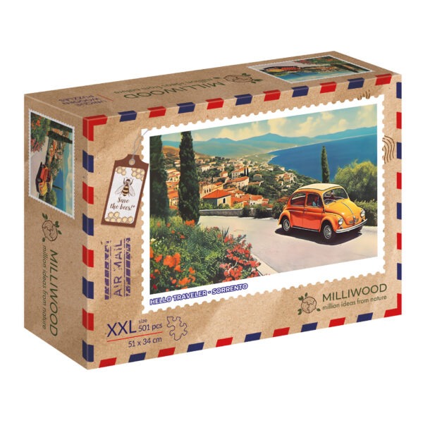 Wooden Puzzle - Hello Traveler - Sorrento - 500 el. - Image 14