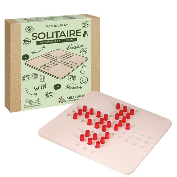 Wooden Game – WOODuPLAY – Solitaire