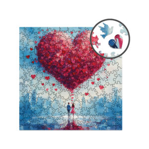 Drewniane Puzzle- Celebrating - Love is in the air 200 el. 40x40